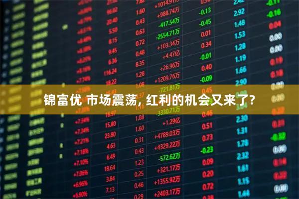 锦富优 市场震荡, 红利的机会又来了?